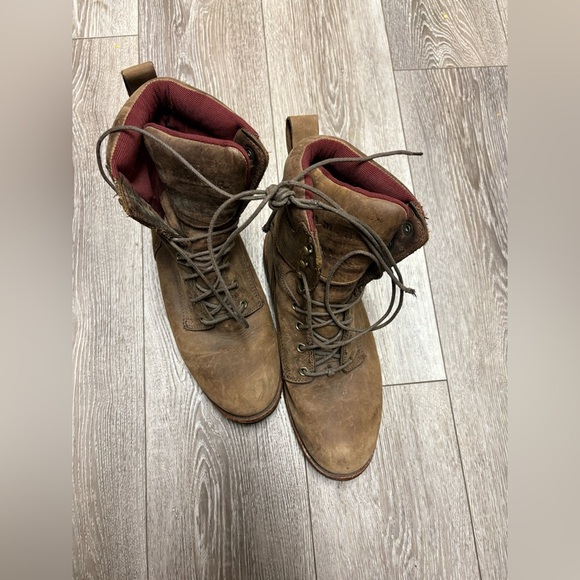 Chippewa Brown Leather Men's Boots - Picture 3 of 10